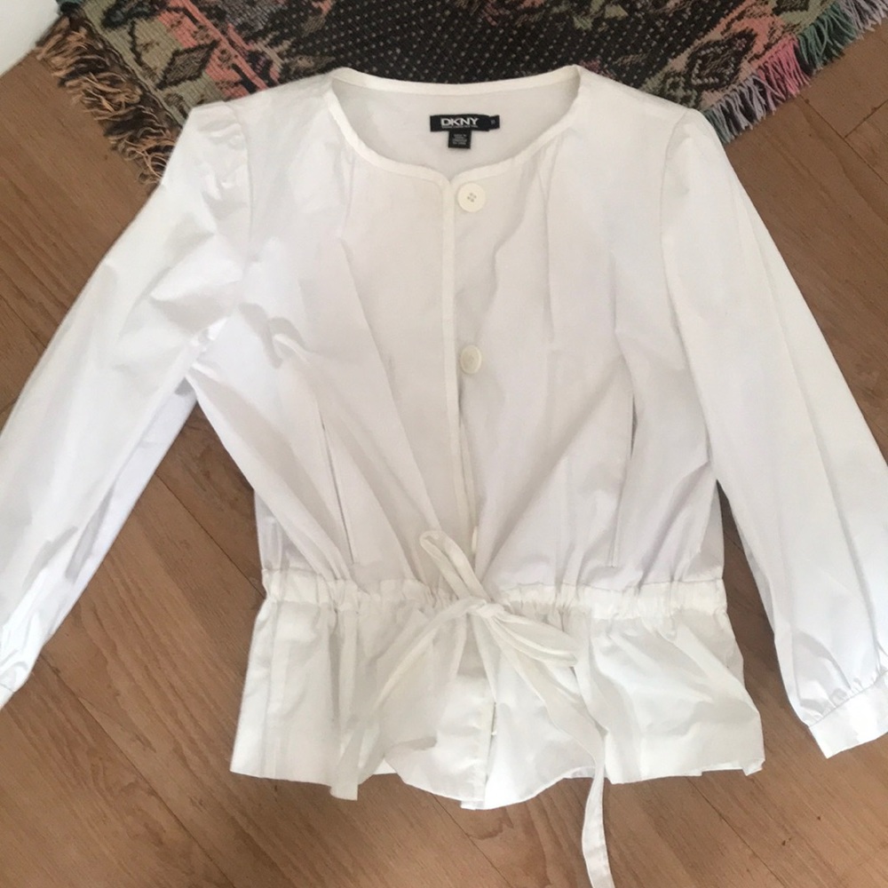 Vintage Dkny button down blouse